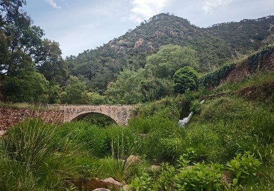 panoràmica de la Serra d'Espadà